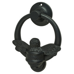 Bumble Bee Ring Door Knocker - 129 x 101mm - Black