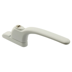 Fab & Fix uPVC/Timber Connoisseur Inline Locking Multipoint Window Handle - Dual - White