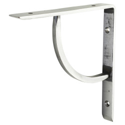 Olde Forge Plain Shelf Bracket - 152 x 152mm - Pewter