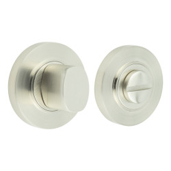 Burlington by Frelan Inner 3 Turn & Release with Plain Rose - 47mm Diameter - Satin Nickel