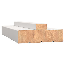 LPD Hardwood Door Lining with Loose Stop - Primed - 2130 x 108 x 28mm - White