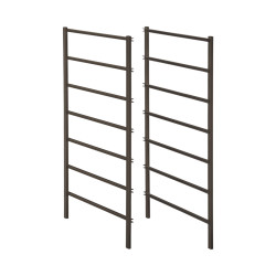 elfa Drawer Basket Tower - 7 Frame Sides - 535 x 740mm - Graphite - Pair