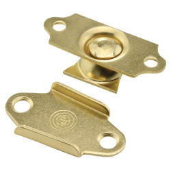 Mirror Swivel Movement Bracket - 32 x 15mm - Electro Brass - Pack of 2
