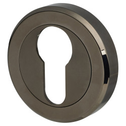 Carlisle Brass Escutcheon - 51mm Diameter - Euro - Black Nickel