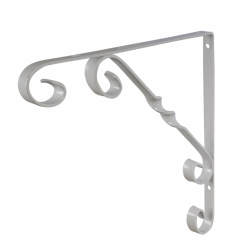 Touchpoint Ornamental Scroll Shelf Bracket - 250 x 245mm - White