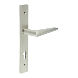 CRES by Frelan CR-107 uPVC Multipoint Door Handle - 92mm c/c - Satin Stainless Steel
