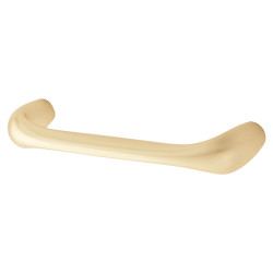 Altro Keswick 7mm D-Bar Cabinet Pull Handle - 96mm Centres - Satin Brass