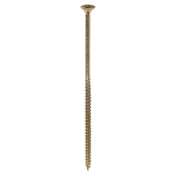 TIMCO Classic Pozi Countersunk Wood Screws - 5.0 x 120mm - Yellow Zinc - Pack of 100