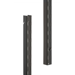 elfa Top Track System - Hanging Wall Bar - 2300mm Length - Graphite