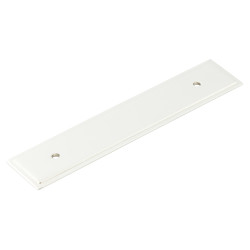 Frelan Hoxton Rushton Cabinet Handle Backplate Only - 140 x 30mm - Polished Nickel