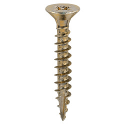 TIMCO Classic Pozi Countersunk Wood Screws - 4.5 x 30mm - Yellow Zinc - Pack of 200