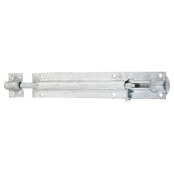 Traditional Tower Gate Bolt - Straight - 257mm Length - Galvanised