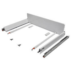 Blum TANDEMBOX ANTARO BLUMOTION Soft Close Pan Drawer - (H) 203mm x (D) 650mm x (W) 1200mm - White