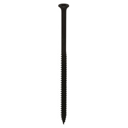 TIMCO Fine Thread Bugle Head Drywall Screws - 4.8 x 100mm - Dark Grey Phosphate - Pack of 200