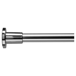 Croydex Shower Rail - Telescopic Rod - 1100-2600mm Length - Chrome