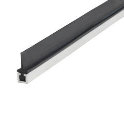 Sealmaster ARJ Stop Seal - 2100mm Length - Satin Anodised Aluminium