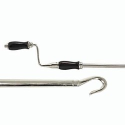 Hampstead Skylight Opener Handle - 1520mm Length - Polished Chrome