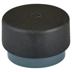Hoppe AR612 Nylon Floor/Wall Mounted Door Stop - 32 x 20mm - Anthracite Grey