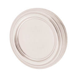 Jedo Covered Escutcheon - 42mm Diameter - Keyhole - Satin Nickel