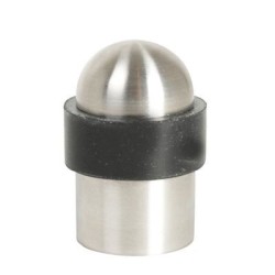 Hampstead Commercial Floor Mounted Door Stop - 50 x 30mm - Polished Stainless Steel