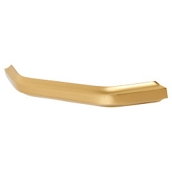 Altro Virgo Bow Cabinet Pull Handle - 160mm Centres - Satin Brass