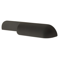 Altro Hyde Cabinet Finger Pull Handle - 64mm Centres - Matt Black