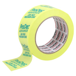 ProDec Advance Low Tack Precision Edge Masking Tape - 48mm x 50m - Yellow
