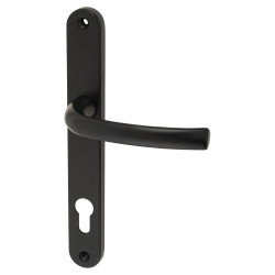 Arrone AR7550 uPVC Multipoint Door Handle - 92mm c/c - 44mm door - Black