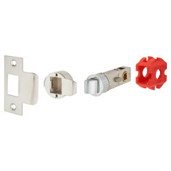 Jigtech Smartlatch Privacy Tubular Latch - 57mm Backset - Polished Chrome