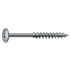SPAX T-Star Plus Torx Washer Head Wood Screws - 6.0 x 160mm - WIROX Zinc Plated - Pack of 100