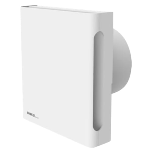 Manrose QF100HTX5CON Quiet Bathroom Extractor Fan with Humidity Sensor, Timer & Grille White
