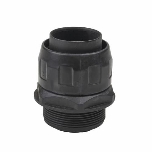 Ronbar Flexible PVC Conduit Gland 40mm Black ElectricalDirect