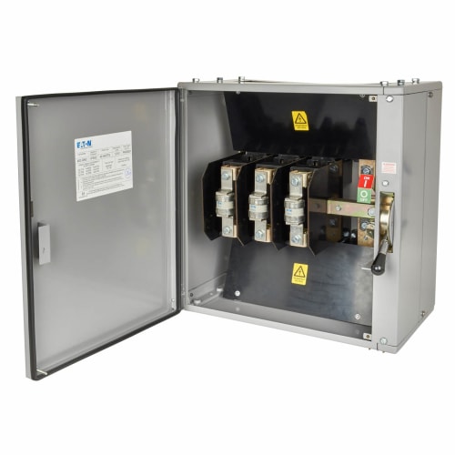 Eaton Glasgow 400A 415V TPN 3 Phase Fused Switch with HRC Fuses
