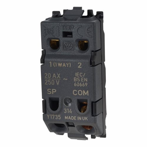 MK Grid Plus 2 Way Double Pole Key Emergency Test Grid Switch Black ElectricalDirect MK Grid Plus 2 Way Double Pole Key Emergency Test Grid Switch Black ElectricalDirect