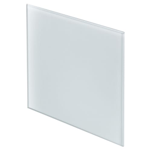 Awenta Trax Front Panel Extractor Fan Cover 4"/100mm Frozen Glass