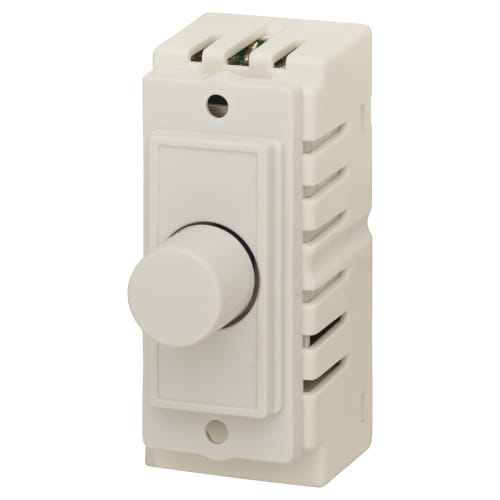 100W LED Push On/Off Grid Dimmer Switch White ElectricalDirect