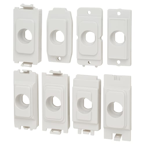 100W LED Push On/Off Grid Dimmer Switch White ElectricalDirect