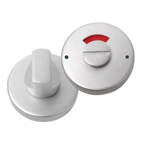 Anti-Bacterial Bathroom Turn & Release - 50 x 50mm - Satin Stainless Steel