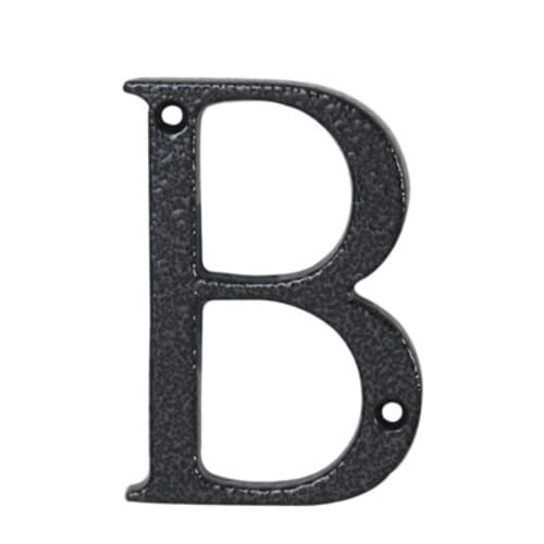76mm Letter - B - Antique Black Iron