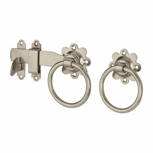 GateMate Heavy Duty Ring Gate Thumb Latch 165 x 60mm 316 Stainless