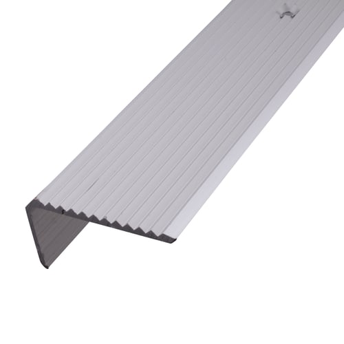 00mm Rib Drilled Edge 41 X 23 X 1 5mm Satin Anodised Aluminium Ironmongerydirect Same Day Despatch