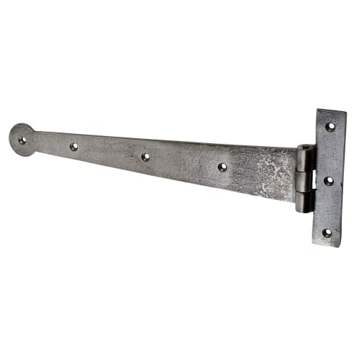 Olde Gate/Door Tee Hinge 304 x 110mm Polished Iron