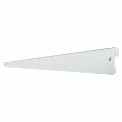 Altro Twin Slot Shelf Bracket 270mm Length White