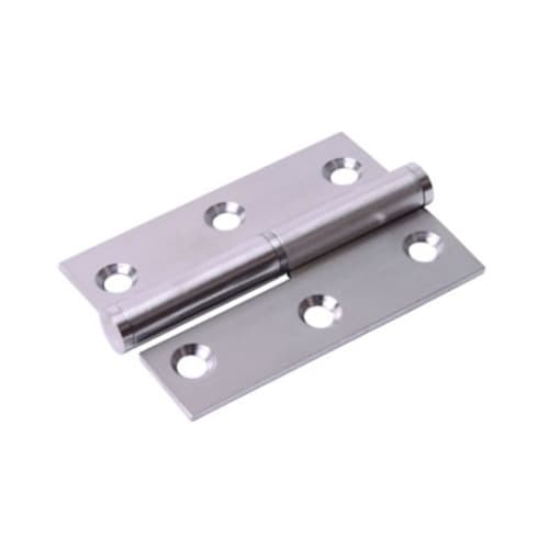 LiftOff Door Hinge 75 x 53 x 2mm Left Hand Satin Stainless Steel