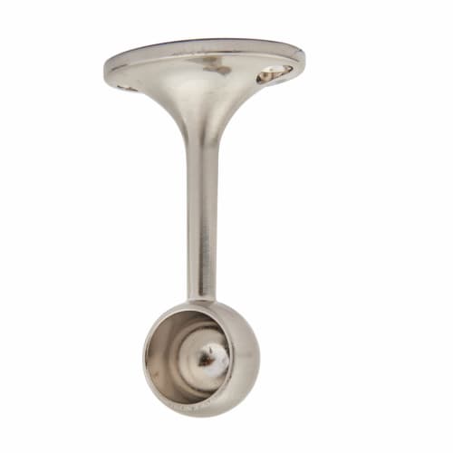25mm End Hanging Bracket - Matt Nickel