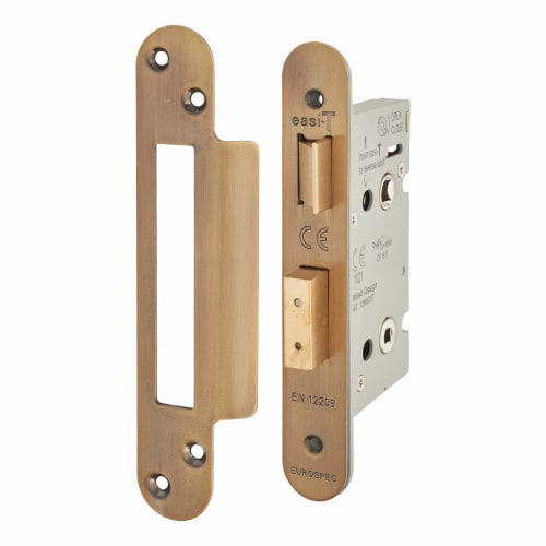 Hampstead Architectural Bathroom Lock 65mm Case 44mm Backset