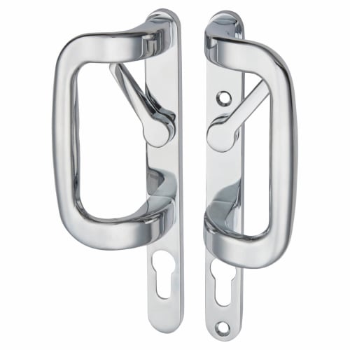 Barrier Patioslide Single Patio Sliding Door Kit 3000mm Track 200kg Max Door Weight Chrome