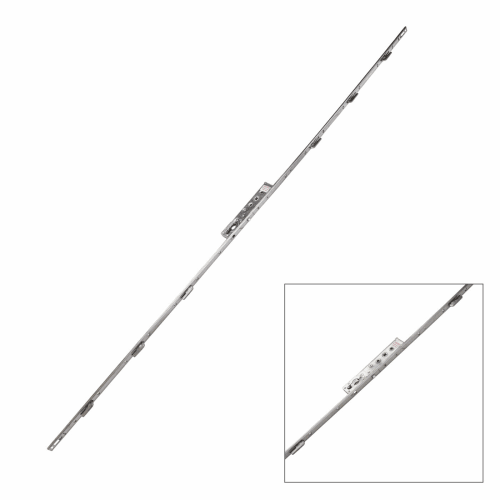 Barrier Patioslide Single Patio Sliding Door Kit 1800mm Track 100kg Max Door Weight White