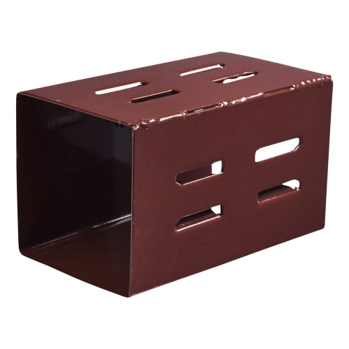 Taurus Fence Post Extender 100 x 100mm Oxide Red