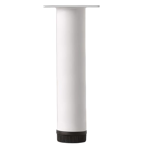 Round Furniture Leg 32 x 300mm White IronmongeryDirect Same Day